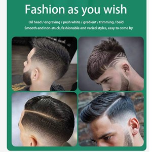 Tondeuse électrique professionnelle rechargeable noir herzberg hg04111-blk