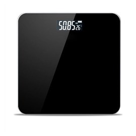 Balance corporelle rechargeable et thermometre d'ambiance herzberg hg04272