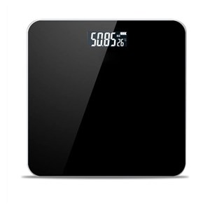 Balance corporelle rechargeable et thermometre d'ambiance herzberg hg04272