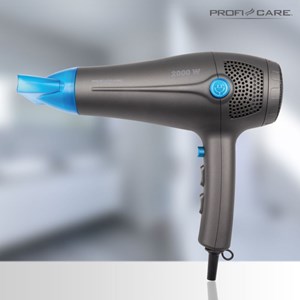 Sèche-cheveux professionnel 2000w proficare pc-ht3020-anthracite