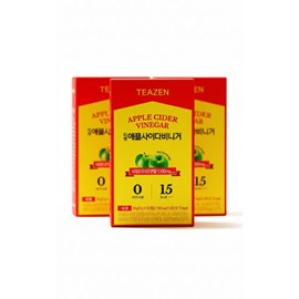 Pack mensuel vinaigre de cidre : 3 boites teazen tz-pacvrx3