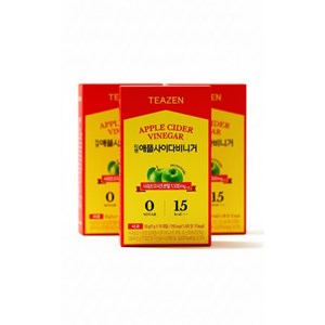 Pack mensuel vinaigre de cidre : 3 boites teazen tz-pacvrx3
