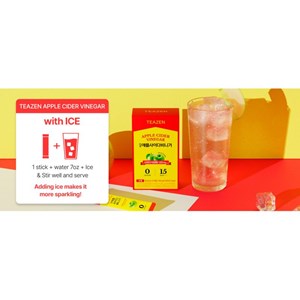 Pack mensuel vinaigre de cidre : 3 boites teazen tz-pacvrx3