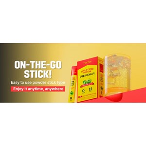 Pack mensuel vinaigre de cidre : 3 boites teazen tz-pacvrx3