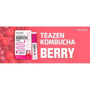 Pack mensuel kombucha berry : 3 boites teazen tz-pkobryx3