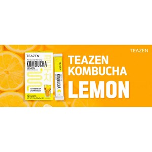 Pack mensuel kombucha lemon : 3 boites teazen tz-pkolmnx3
