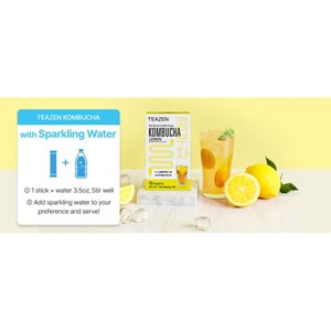 Pack mensuel kombucha lemon : 3 boites teazen tz-pkolmnx3