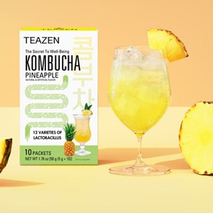 Pack mensuel kombucha ananas : 3 boites teazen tz-pkopiax3