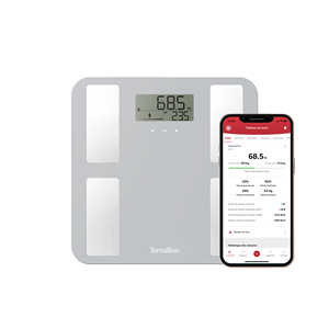 Balance connecté bluetooth smart connect gris