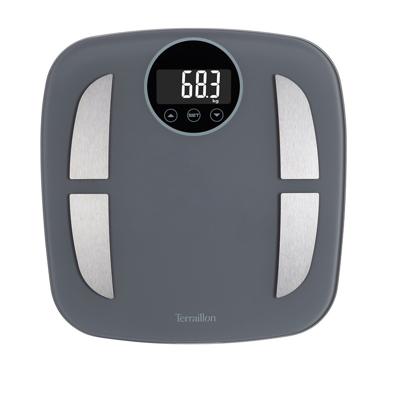 Balance impédancemètre power fit gris (Terraillon) - Couverture