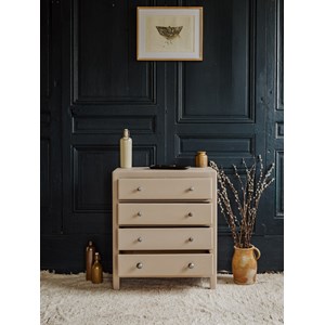 Olga, la commode beige en bois n°395