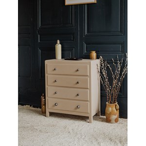 Olga, la commode beige en bois n°395