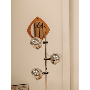 Lampadaire eye-ball chromé n°338