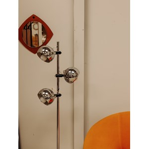 Lampadaire eye-ball chromé n°338