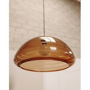 Suspension en plexiglass marron n°231