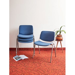 Alma, le lot de 4 chaises chrome n°1308