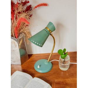Lampe à poser en laiton maison lunel n°784