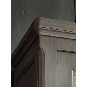 Buffet à deux corps en bois patiné n°723