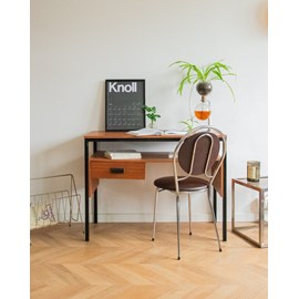 Yvan, le bureau en métal et teck n°495