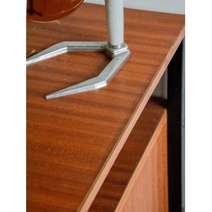 Yvan, le bureau en métal et teck n°495