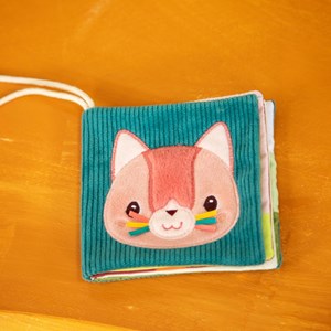 Set de naissance 3 livres sensoriels jardin