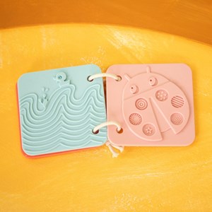 Set de naissance 3 livres sensoriels jardin