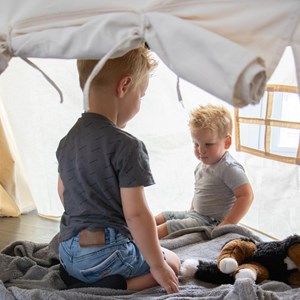 Tipis - tente de table nova blanche