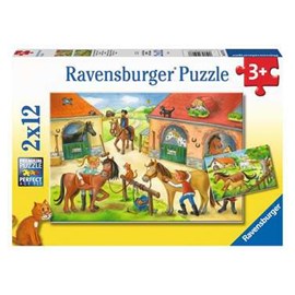 Puzzle ravensburger jaune