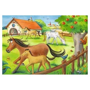 Puzzle ravensburger jaune