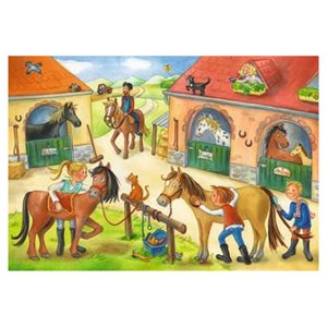 Puzzle ravensburger jaune