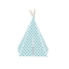 Tipi indien bleu exterieur