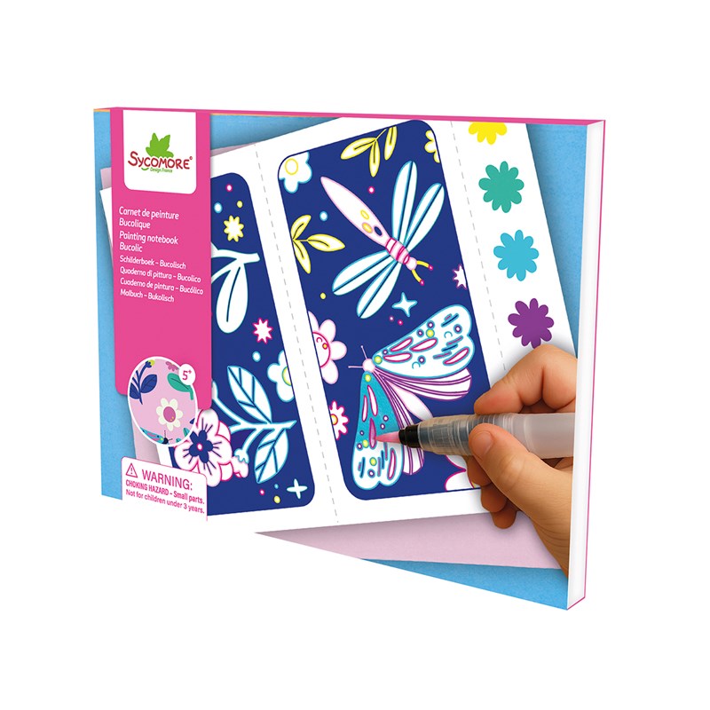 Carnet de peinture - bucolique