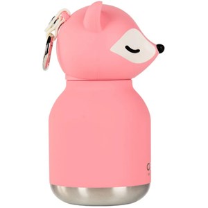 Mini gourde isotherme bestie renard rose (200 ml)
