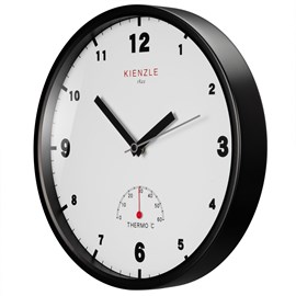 Horloge murale radio-pilotée d’extérieur kienzle dcf 30 cm