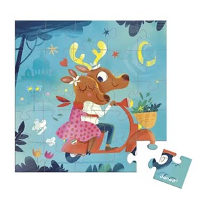 Carte cadeau puzzle 25 pieces dolce vita