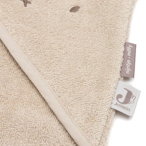 Cape de bain en éponge miffy warm sand (75 x 75 cm)
