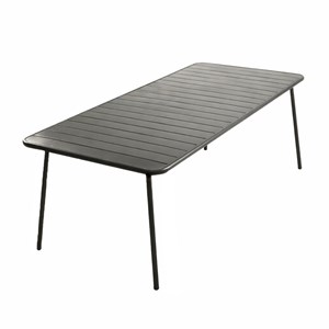 Bergame table de jardin 8-10 places 200cm gris foncé