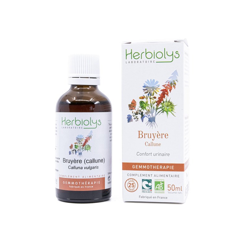 Herbiolys - Macérat de bourgeon de bruyère bio - confort urinaire