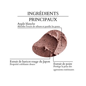 Masque clarifiant pores aux haricots rouges 140ml