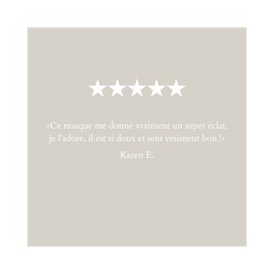 Masque éclat : riz + miel 150ml