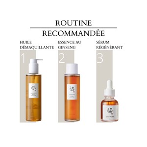 Huile démaquillante au ginseng 210ml