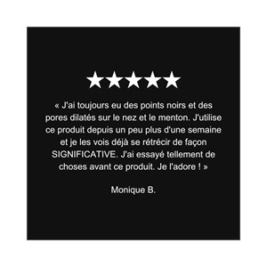 Tonique exfoliant points noirs 100ml