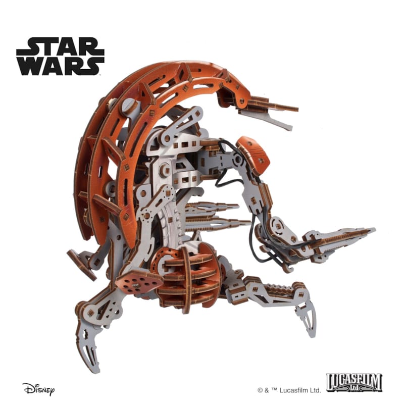 Droideka™ - puzzle 3d en bois