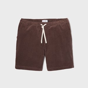Short en velours marron S