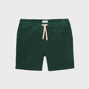 Short en velours vert foncé S