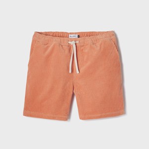 Short en velours pêche S
