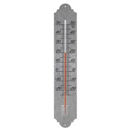 Thermomètre traditionnel zinc xxl 50 cm