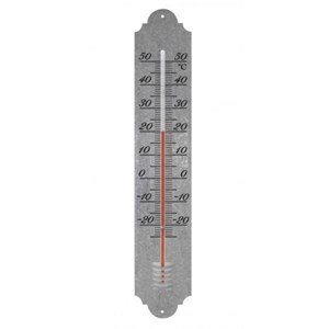 Thermomètre traditionnel zinc xxl 50 cm