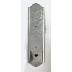 Thermomètre traditionnel zinc grand modè