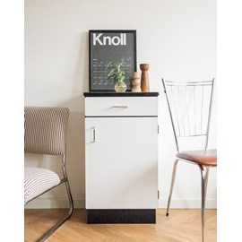 Buffet fin en formica blanc n°513